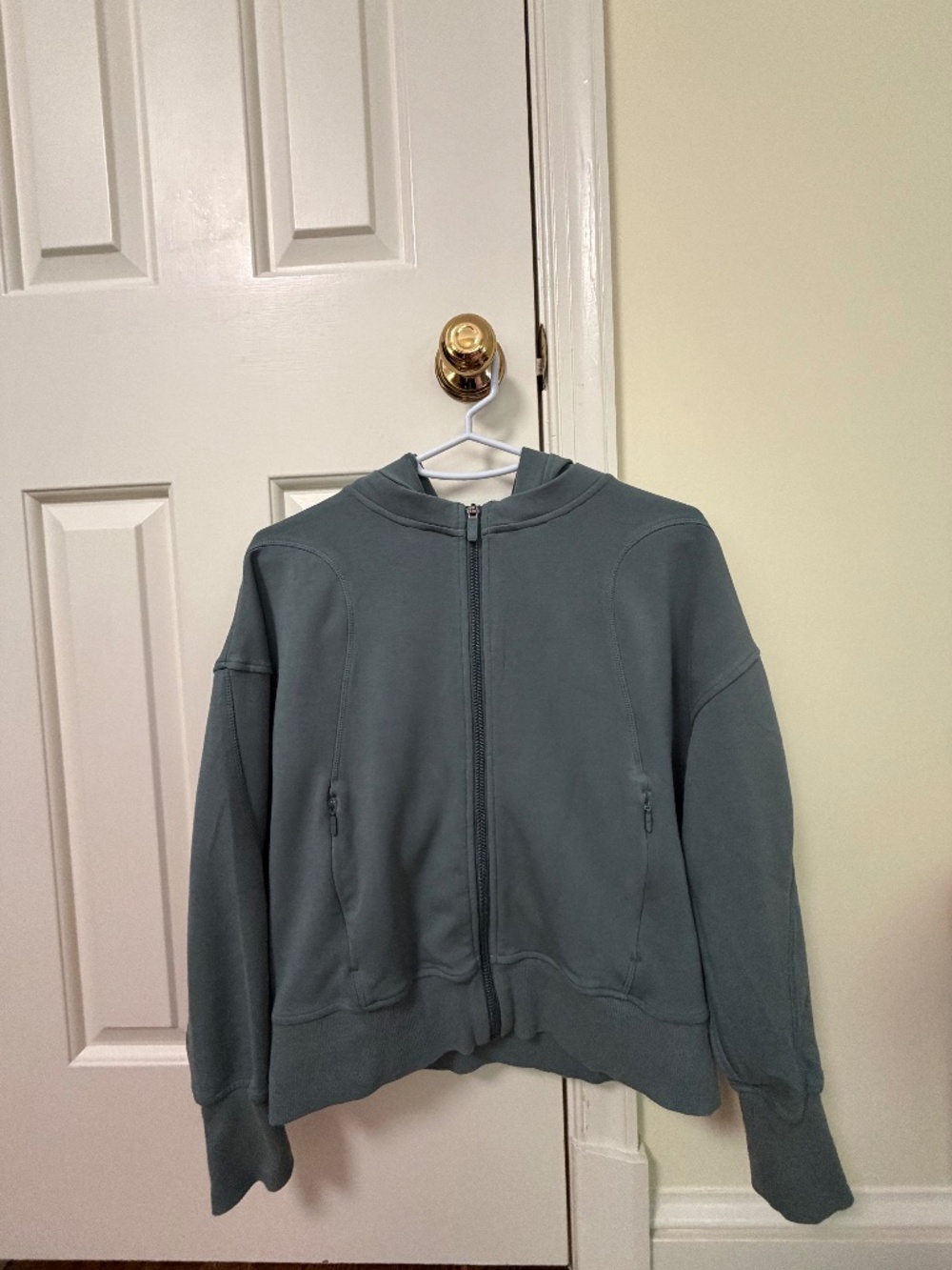 Lululemon Hoodie Jacket Dark Green Size 6